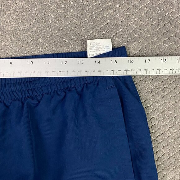 Under Armour Vital Woven Pants Men's Large Track Running Gym Windbreaker Blue - Picture 11 of 15